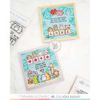 Mama Elephant Game Night Clear Stamp and Die Set puzzle