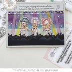 Mama Elephant Girl Group Clear Stamps melody