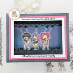 Mama Elephant Girl Group Creative Cuts Steel Dies harmony