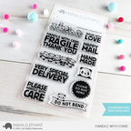 Mama Elephant Handle With Care Clear Stamp and Die Set product image 1