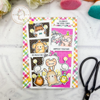 Mama Elephant Happy Together Clear Stamps cute critters
