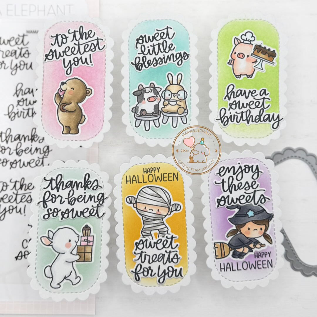 Mama Elephant Hi Sweetie Creative Cuts Steel Dies birthday