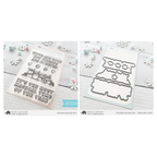 Mama Elephant Holiday Block Clear Stamp and Die Set*
