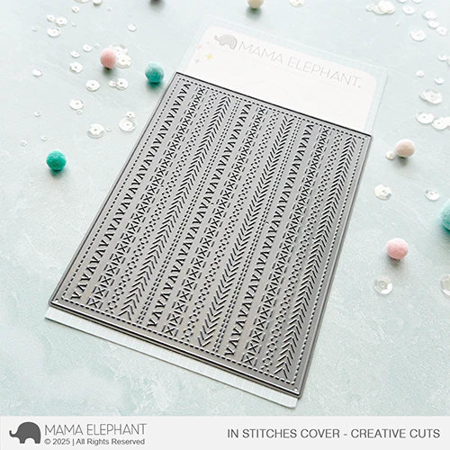 Mama Elephant In Stitches Cover Creative Cuts Steel Die