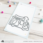 Mama Elephant Journey Ahead Clear Stamp and Die Set product image 2