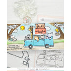 Mama Elephant Journey Ahead Clear Stamps bunny
