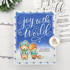 Mama Elephant Joy To The World Creative Cuts Steel Die fox