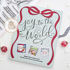 Mama Elephant Joy To The World Creative Cuts Steel Die red bow