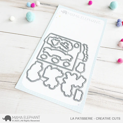 Mama Elephant La Patisserie Creative Cuts Steel Dies