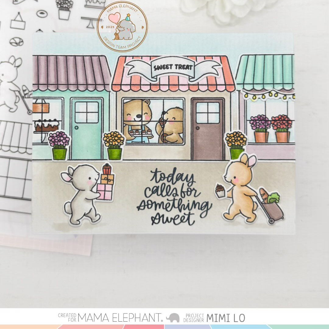 Mama Elephant La Patisserie Creative Cuts Steel Dies sweet treat