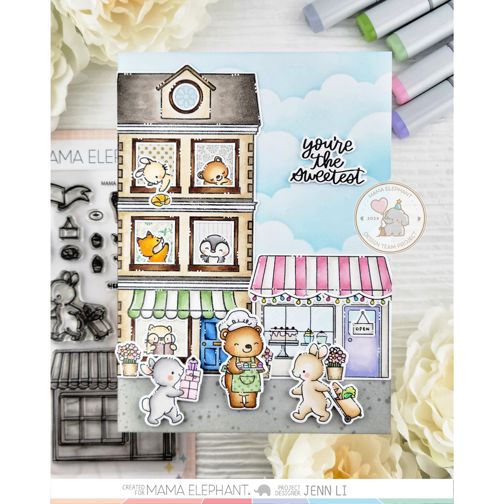 Mama Elephant La Patisserie Creative Cuts Steel Dies town