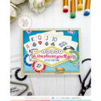 Mama Elephant Lady Luck Clear Stamp and Die Set let's play