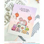 Mama Elephant Let's Game Sayings Clear Stamps lucky