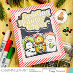 Mama Elephant Lil Friends Tags Creative Cuts Steel Dies cheer