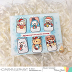 Mama Elephant Lil Friends Tags Creative Cuts Steel Dies christmas
