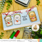 Mama Elephant Lil Friends Tags Creative Cuts Steel Dies hearts