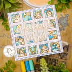 Mama Elephant Lil Unicorn Docket Clear Stamps happy vibes