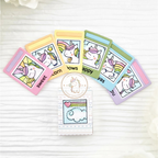 Mama Elephant Lil Unicorn Docket Clear Stamps unicorn cards