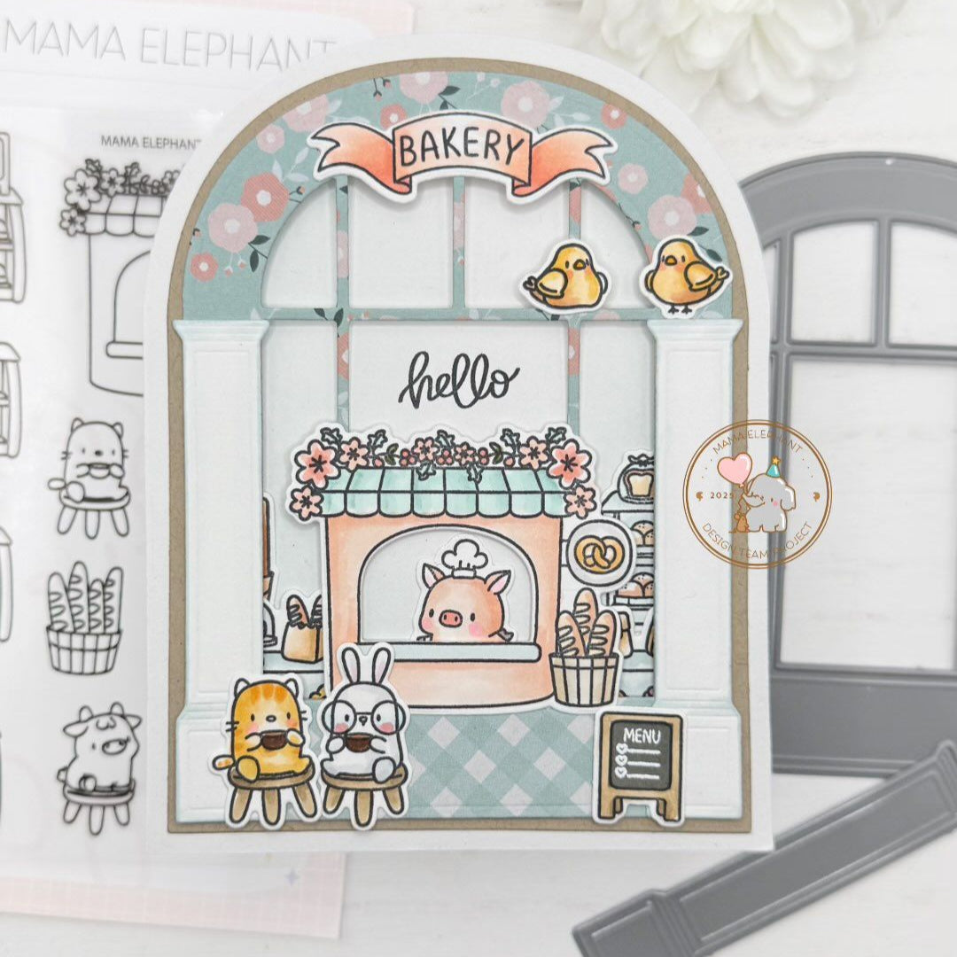 Mama Elephant Little Agenda Bakery Creative Cuts Steel Dies birds