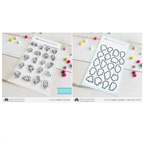 Mama Elephant Little Zombie Agenda Clear Stamp and Die Set