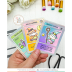 Mama Elephant  Magical Wizards Clear Stamp and Die Set cute cards