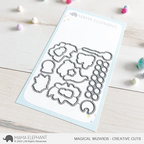 Mama Elephant  Magical Wizards Clear Stamp and Die Set product image 2