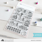 Mama Elephant Magical Wizards Clear Stamps