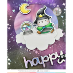 Mama Elephant Magical Wizards Creative Cuts Steel Dies happy birthday