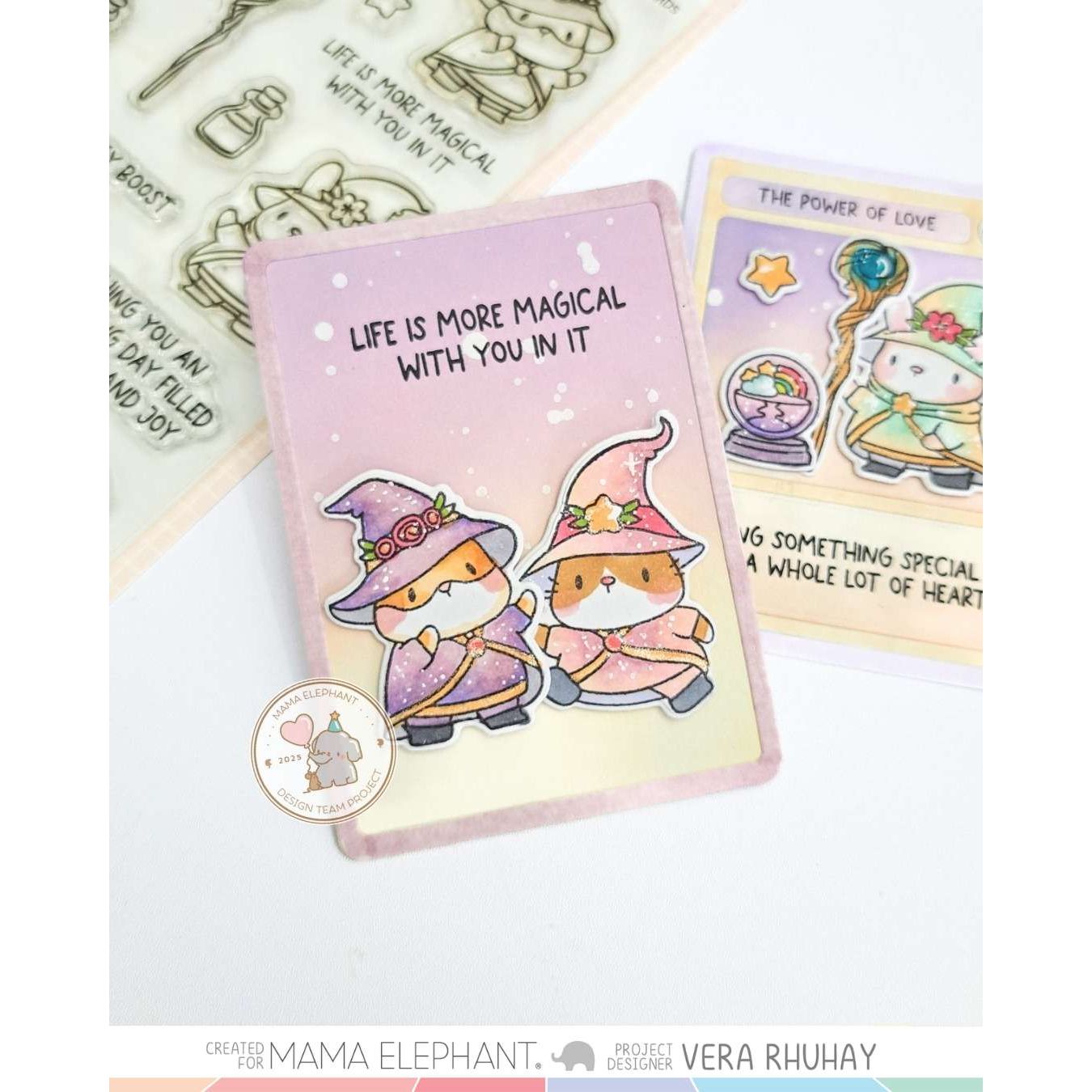 Mama Elephant Magical Wizards Creative Cuts Steel Dies magical