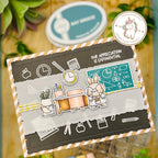 Mama Elephant Math Class Clear Stamps thank you