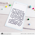 Mama Elephant Math Class Creative Cuts Steel Dies