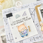 Mama Elephant Math Class Creative Cuts Steel Dies great teacher
