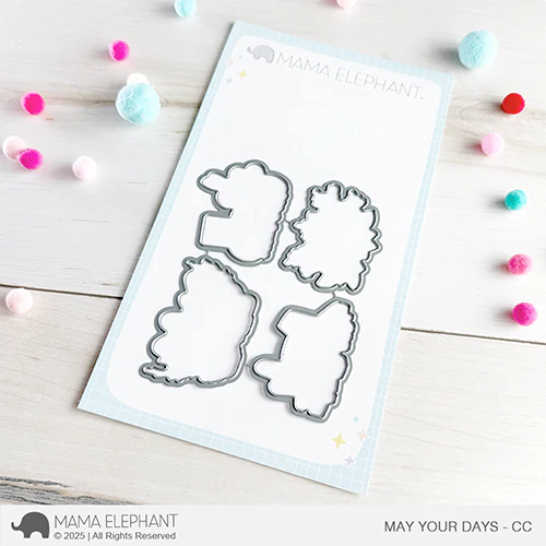 Mama Elephant May Your Days Creative Cuts Steel Die