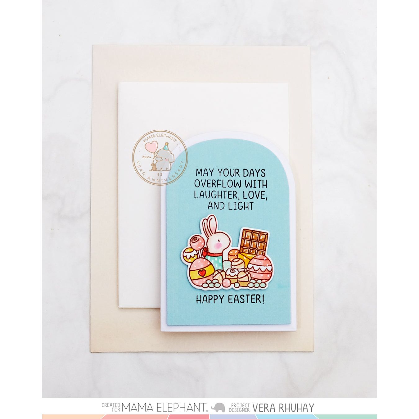 Mama Elephant May Your Days Creative Cuts Steel Die happy easter