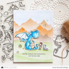 Mama Elephant Me and My Dragon Clear Stamps wonderful