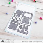 Mama Elephant Mini Photo Frame Creative Cuts Steel Dies