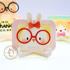 Mama Elephant Mini Photo Frame Creative Cuts Steel Dies red bow
