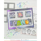 Mama Elephant Monster Hugs Creative Cuts Steel Dies xoxo