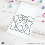 Mama Elephant Mummified Clear Stamp and Die Set product image 2