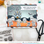 Mama Elephant Mummified Clear Stamps bats