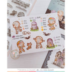 Mama Elephant Mummified Clear Stamps dance
