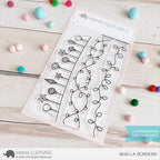 Mama Elephant Noella Borders Clear Stamps