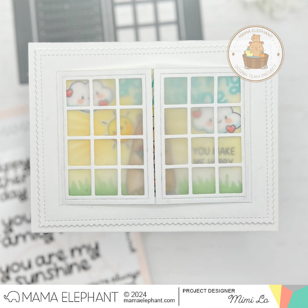Mama Elephant Open Sesame Landscape Creative Cuts Steel Dies spring