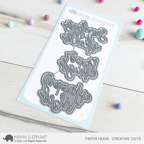 Mama Elephant Paper Hugs Creative Cuts Steel Dies
