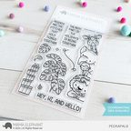 Mama Elephant PeekaPALS Clear Stamps