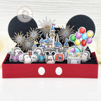 Mama Elephant Penguin Park Clear Stamps  pop up card