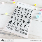 Mama Elephant Personal Letters Clear Stamps
