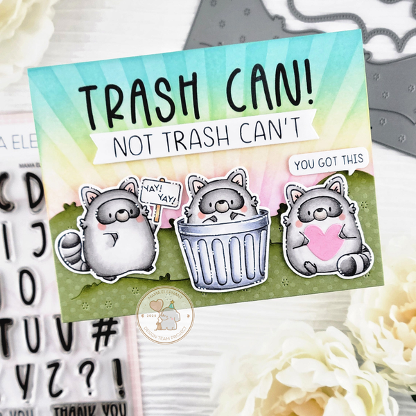 Mama Elephant Personal Letters Clear Stamps you can do it