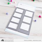 Mama Elephant Photo Strips Creative Cuts Steel Dies