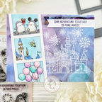 Mama Elephant Photo Strips Creative Cuts Steel Dies bunch of balloons